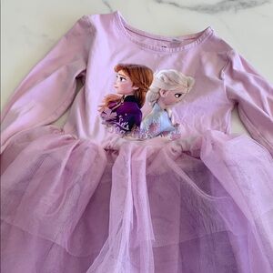 H&M Pink Frozen Graphic Tee